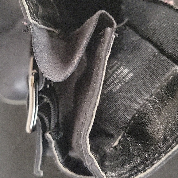 Women's Kohls Black Size 7 Med Adjustable Boots - Picture 8 of 11